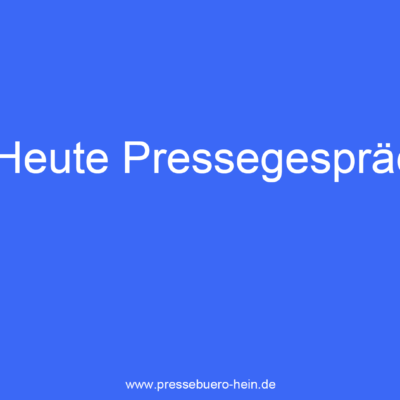 Pressegespräch durchführen mit Erfolg